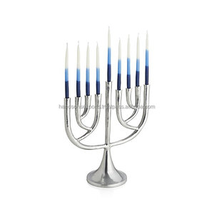 <b>Tall</b> Shiny Silver Candle stand best quality new elegant stylish modern and luxury for wedding decoration home <b>table</b> and desktop - Product Image 4