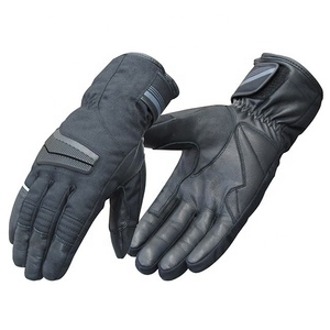 Guantes de carreras de cuero de alta calidad para hombre, diseño novedoso, para moto - Product Image 1