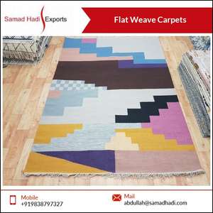 พรมขนสัตว์แบบถักลายสำหรับห้องนั่งเล่นพรมขนสัตว์ถักแบบเรียบหรูหราออกแบบได้ตามต้องการ - Product Image 3