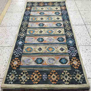 Indien fait à la main grand 3D imprimé prière brodé laine tapis personnalisé maison tapis pour salon porte usine en gros - Product Image 2