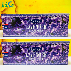 กล่องธูปอินเดีย 7 กลิ่น มะลิ ไวโอเล็ต วานิลลา ลาเวนเดอร์ อบเชย กลิ่นหอมสำหรับใช้ทางศาสนา ธูปหอมแบบแท่ง กลิ่นดอกไม้ - Product Image 4