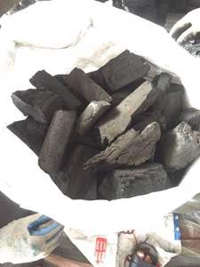 Charbon de bois pour barbecue en bois dur d'eucalyptus 100% naturel, charbon noir, durée de combustion de 3 heures, faible teneur en cendres, 3%, forme de bâton - Product Image 3