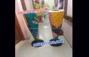 Decoración de pilar de palmera de boda exclusiva Fabricante de decoración de boda india Palmera tallada en fibra para escenario Set EE. UU. - Product Image 3