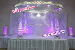Manap en cristal pour mariage, nouveau Design de décoration indienne, meilleur Design, - Product Image 3