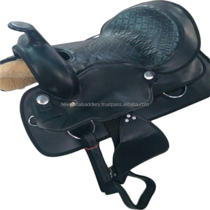 VENDO Nueva silla de montar De Cuero Negro occidental colores negro marrón bronceado IN; dólar 65 tallas 14 15 16 17 18 - Product Image 3