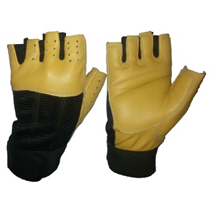 Top Quality <b>Weight</b> Lifting <b>Gloves</b> Best Quality Half Finger Fitness <b>Gloves</b> in Leather Gym Workout <b>Gloves</b> - Product Image 1