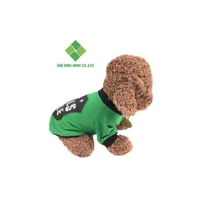 Camiseta Lisa multicolor Ropa para perros con logotipo personalizado MOQ bajo Hecho en Vietnam Ropa para mascotas - Product Image 1