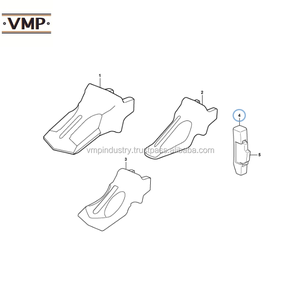 VOE11417146 - Goupille/Verrouillage de dents de godet pour excavatrices et chargeuses sur pneus - V20P - VMP - Product Image 1