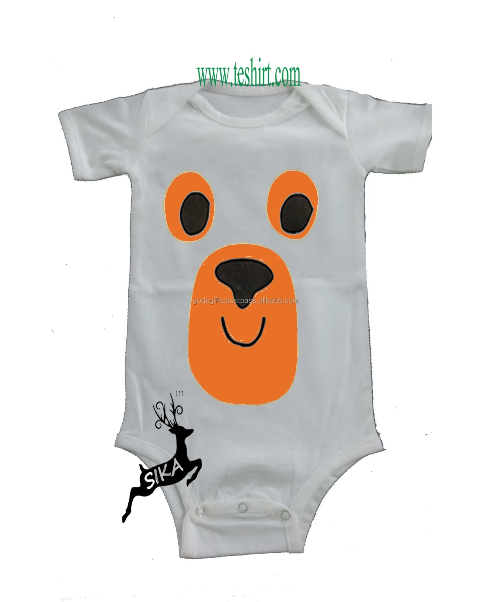 OEM /ODM Bulk Kaufen Säuglings kleidung Baby Cute Langarm Bambus Blank Romper Neugeborenen Baby Weste Pyjama