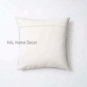 Indian Cushion Cover Handmade Block Printed Designer Cushion Cover, Decorative <b>Throw</b> <b>Pillows</b> Home Decor - Product Image 2