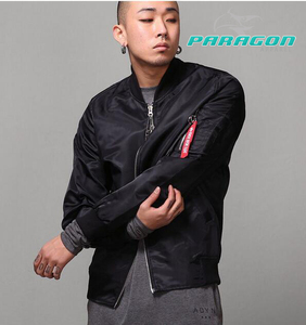 2025 Automne Mode Varsity Baseball Style Hommes Slim Zipper Bombers Vestes - Product Image 4
