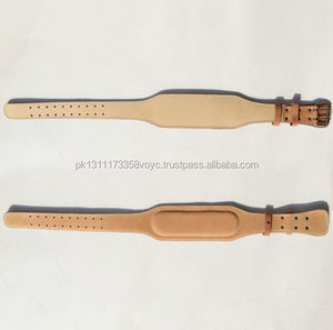 ยิม5 "ยกน้ำหนักการฝึกอบรมอำนาจด้านบนเข็มขัดหนังกลับออกกำลังกายสนับสนุนสายรัด - Product Image 3