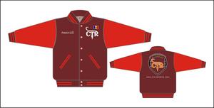 Vestes de football américain respirantes en tailles plus grandes, en laine/polyester, séchage rapide et antibactériennes, unisexe - Product Image 2