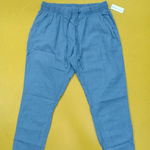 Haut de gamme marque authentique étiquettes femmes Denim automne décontracté régulier cordon plat antistatique pantacourt bangladeshi - Product Image 1