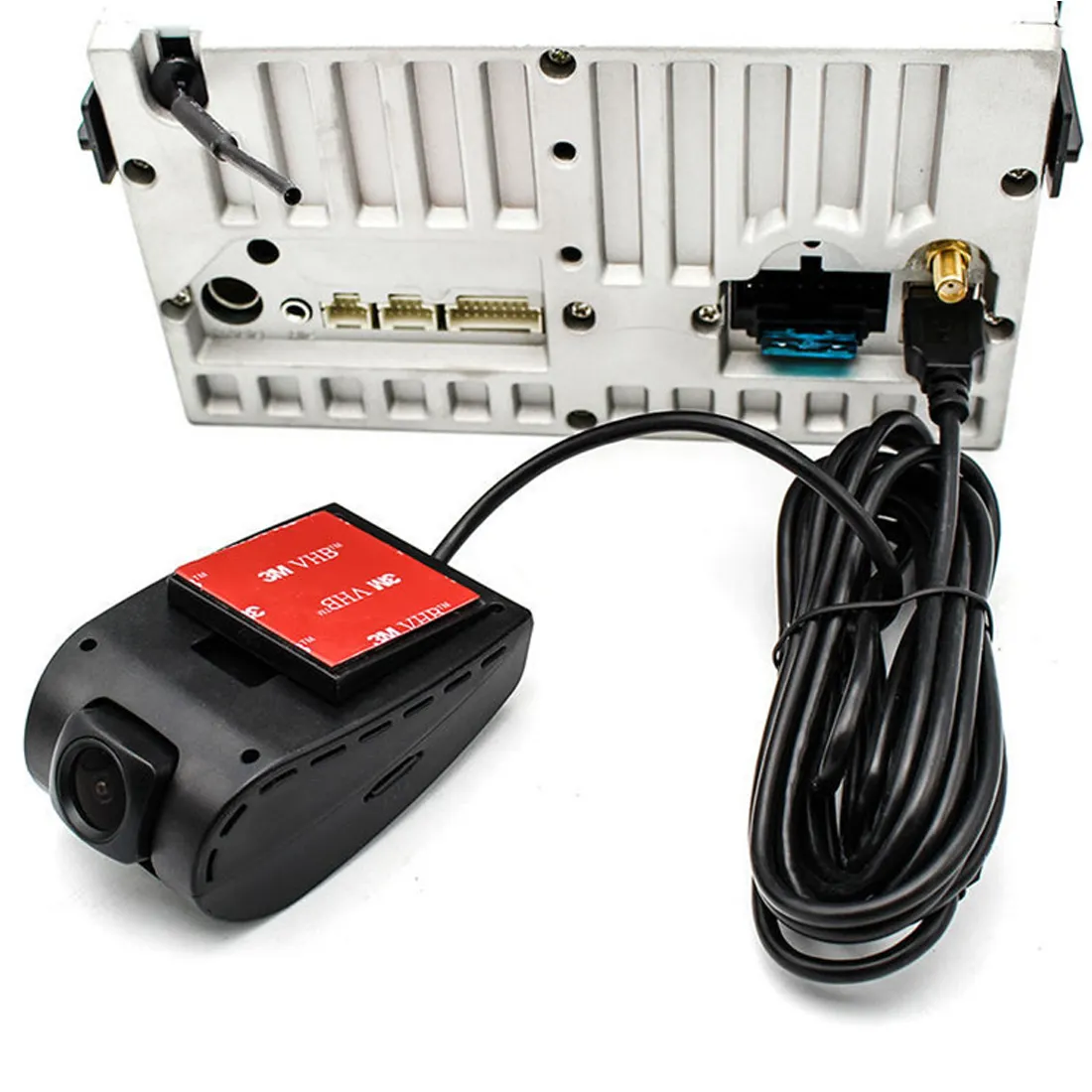 Junsun-caméra de voiture DVR, USB, pour Android 4.2 / 4.4/5.1.1/6.0,1, PC, enregistreur de conduite, en stock