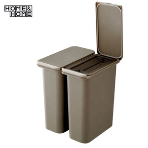 Tempat Sampah Penghilang Bau Kamar Mandi, Ramping dan Mudah Digunakan dengan Tutup Dalam dengan Harga Terjangkau dengan Pemegang Tas Plastik - Product Image 6