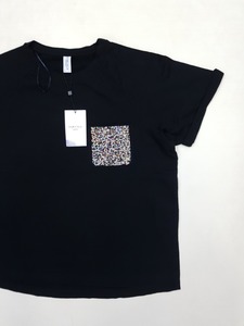 Bangladesh เสื้อยืดผ้าฝ้ายมันวาวมีกระเป๋าหน้าฤดูใบไม้ผลิสำหรับผู้หญิงเสื้อผ้าผู้ใหญ่มีสินค้าในโรงงาน - Product Image 2