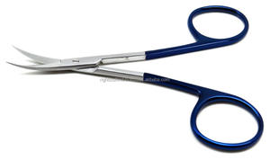 Alta calidad japonés Acero quirúrgico médico DENTAL Dental Micro Iris tijeras curvadas 4,5 "afilado/afilado Universal Nuevo 2018 - Product Image 2