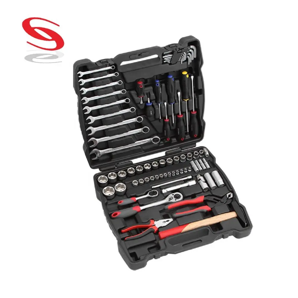 Taiwan made 71pcs ANSI household tool kit Auto Repair Hand Tool Set