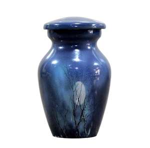 โกศรูปผีเสื้อบินสวยงาม สำหรับเก็บอัฐิศพหลังศพ ทำจากโลหะทองเหลือง/อะลูมิเนียม - Product Image 2