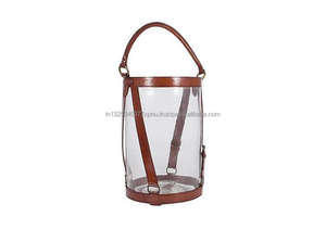 Farol de vela de alambre plateado - Product Image 4