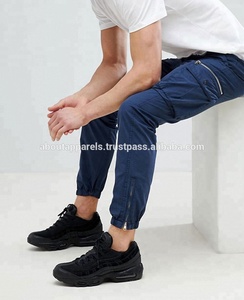 Pantalones Jogger Casuales para Hombre, Nuevos, de Alta Calidad y Económicos, Elegantes, Transpirables, de Lona, con Cordón, Bolsillos Laterales, Estampado de Rayas Verticales - Product Image 3