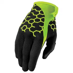 Costom碳纤维保护摩托车手套/男士摩托车皮手套/全手指赛车职业摩托车越野手套