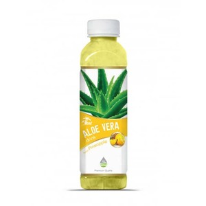 Boisson d'aloe vera de haute qualité de 500ml avec graines et pulpe de chia, nutritive et rafraîchissante, emballée avec des fibres naturelles et des nutriments - Product Image 4