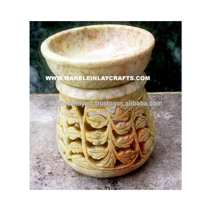 Soapstone Oil Burner By Handicraft - Product Image 1