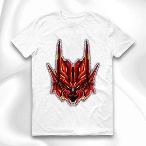 T-shirts personnalisés OEM avec impression sérigraphique de lettres, dessins animés, kawaii, manches courtes, respirants, écologiques, en tricot pour hommes - Product Image 5