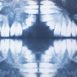 Tie Dye Indigo Cotton Linen Decorative Boho <b>45</b> <b>X</b> 45CM Square <b>Cushion</b> <b>Cover</b> - Product Image 4