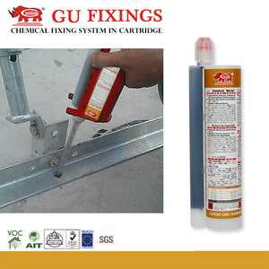 กาวไวนิลสเตอร์สองส่วนประกอบสำหรับงานหนักอัตราส่วนการบ่มและการผสม10:1อย่างรวดเร็วสำหรับการก่อสร้างยึดรั้วเหล็ก - Product Image 3