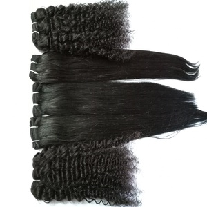 Top Vente Non Transformés Brésiliens Bouclés Fermeture Nord Indien Vietnamien Temple Frontal Clip Couleur Naturelle Extensions de Cheveux Humains - Product Image 3