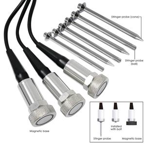 Çok kanallı titreşim ölçer, 10Hz ~ 10kHz piezoelektrik sensör dönüştürücü dijital Velo şehir hızlanma deplasman metre - Product Image 6