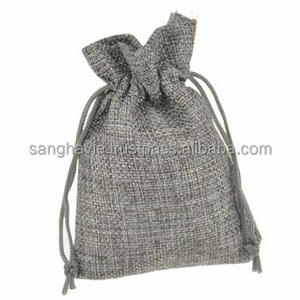 Décorations de Noël de luxe Taille personnalisable Sac à main en toile de jute Matériel de jute Fournitures de fête et de fête - Product Image 3