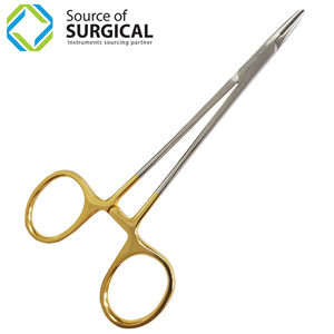 Porte-aiguille Mayo Heger avec pointe TC 140 mm, usage hospitalier et clinique - Product Image 1