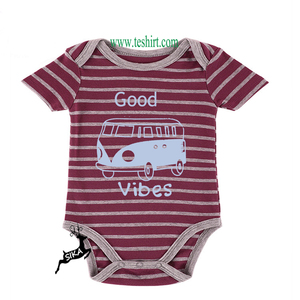 wholesale summer organic baby clothes fruits prints clothing for newborn baby girl toddler cotton romper manufacturer india - Product Image 1