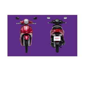 Model number: YSJ 125 _ High quality scooter motorcycle 125cc with good price for sale (Janusv Standard) Red/ White - Product Image 1
