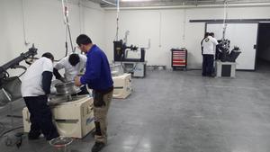 Máquina de reparación de ruedas con pulido, 10 ''-34'' - Product Image 2