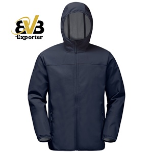 Unisex <b>High</b> Quality Winter Woolen <b>Softshell</b> <b>Jackets</b> Zipper Customized for Adults Sporty Style Hooded Waterproof OEM Service - Product Image 1