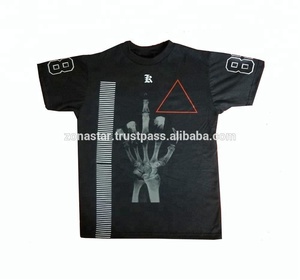 เสื้อยืดคอกลมแขนสั้นแบบลำลองสำหรับ3D เสื้อถักระบายอากาศได้ดีเสื้อถักโลโก้ออกแบบได้ตามต้องการ - Product Image 5