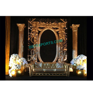 Cadre arrière de scène de mariage en Fiber de verre, conception Exclusive, pour scène de mariage, Style Rajwada - Product Image 1