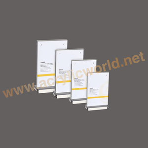 Mesa acrílica en forma de T, soporte de menú, soporte de señal - Product Image 1