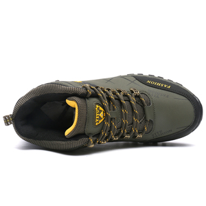 Scarponi da <span class=keywords><strong>Trekking</strong></span> da <span class=keywords><strong>uomo</strong></span> <span class=keywords><strong>scarpe</strong></span> Anti-collisione tacco medio Anti-Slip scarponi da arrampicata Botas YT