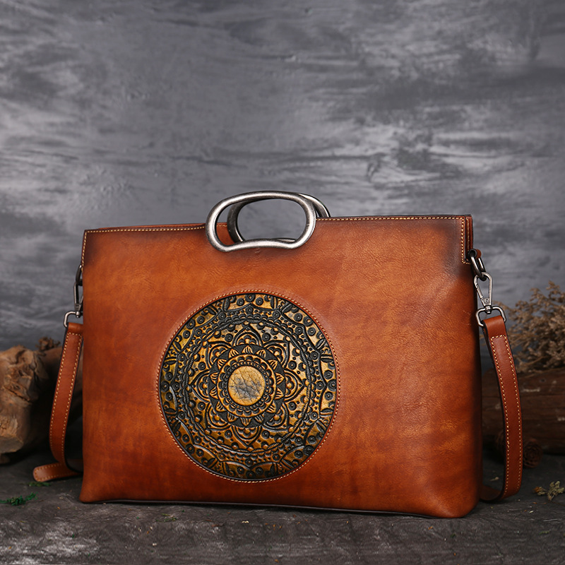 DEVOA　Hand made bag cow leather DEVOA Hand made bag cow leather