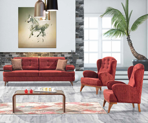 Rio ชุดโซฟาเฟอร์นิเจอร์ห้องนั่งเล่นที่ทันสมัย - Product Image 3