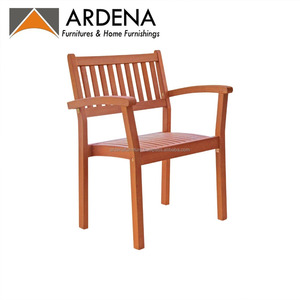 Minimalista de 6 plazas al aire libre muebles de ocio moderno de madera de caoba mesa de billar juego de comedor para hoteles de patio Indonesia - Product Image 6