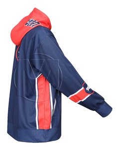 ผู้ผลิต OEM คุณภาพสูง รับผลิตเสื้อฮู้ดดี้แบบซับลิเมชั่น โพลีเอสเตอร์ 100% พร้อมสกรีนโลโก้ตามสั่ง - Product Image 3