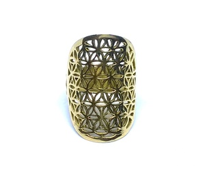 Wholesale Unisex Handmade Brass <b>Ring</b> Natural Brass Finish Bohemian Style <b>Plain</b> <b>Ring</b> and Seed <b>Ring</b> - Product Image 4