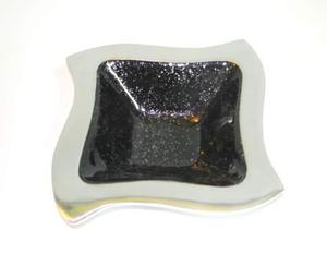 Nouveau Style bol de service plat en aluminium plateau de service couleur émail pour Table à dîner décoratif à la main bol de service - Product Image 6